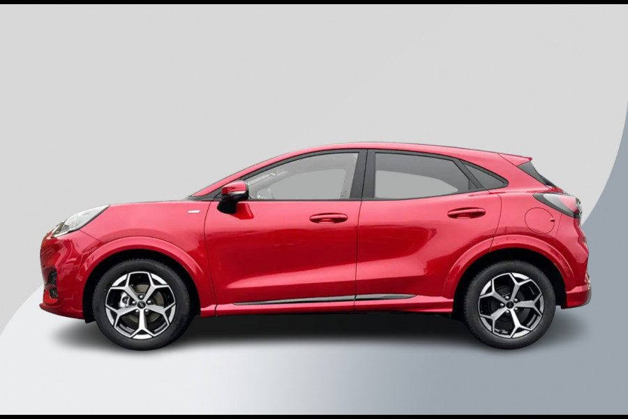 Ford Puma 1.0 EcoBoost Hybrid ST-Line 125pk Automaat | Nieuw Model | Fantastic Red | Achteruitrijcamera | Navigatie | Draadloze Carplay, Android auto  | Nieuw te Bestellen