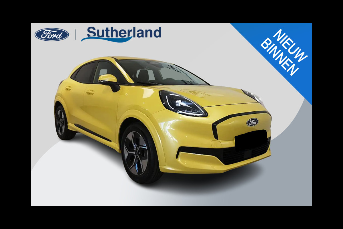 Ford Puma Gen-E 44 kWh 168pk Electric Yellow | 367km Bereik (WLTP) | Achteruitrijcamera | Navigatie | Full LED | Nieuw te Bestellen Ford Puma Gen-E 44 kWh 168pk Electric Yellow | 367km Bereik (WLTP) | Achteruitrijcamera | Navigatie | Full LED | Nieuw te Bestellen