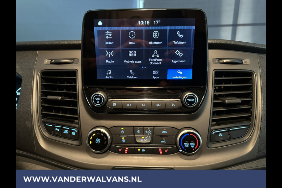 Ford Transit Custom 2.0 TDCI 131pk L2H1 Euro6 Airco | Stoelverwarming | Multimedia Scherm | 2800kg trekvermogen Cruisecontrol, Parkeersensoren, Bijrijdersbank, verwarmde voorruit