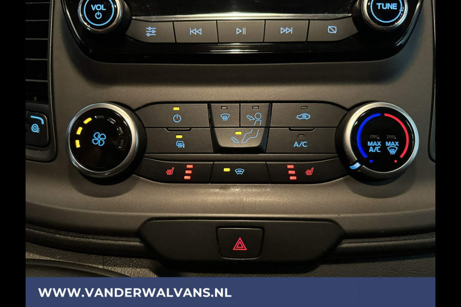 Ford Transit Custom 2.0 TDCI 131pk L2H1 Euro6 Airco | Stoelverwarming | Multimedia Scherm | 2800kg trekvermogen Cruisecontrol, Parkeersensoren, Bijrijdersbank, verwarmde voorruit