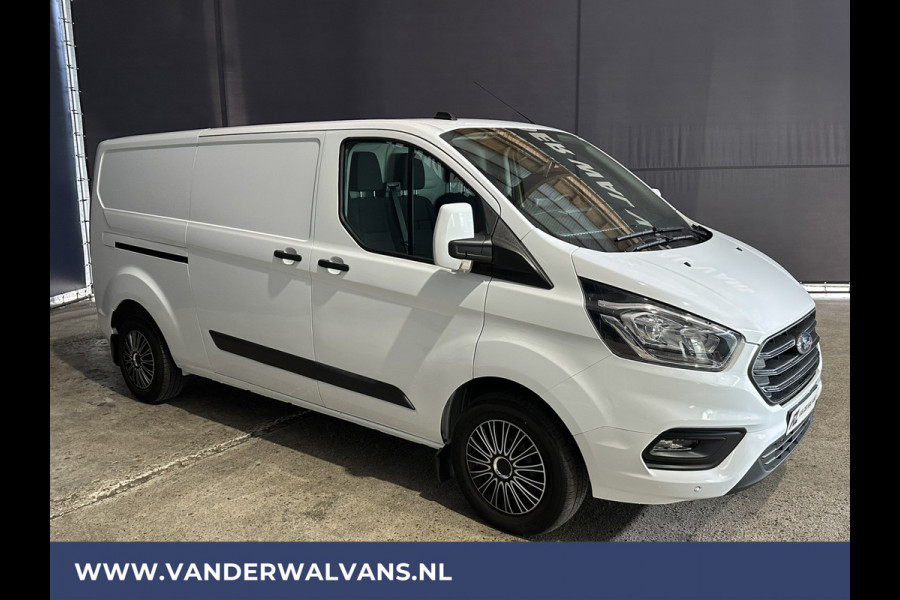 Ford Transit Custom 2.0 TDCI 131pk L2H1 Euro6 Airco | Stoelverwarming | Multimedia Scherm | 2800kg trekvermogen Cruisecontrol, Parkeersensoren, Bijrijdersbank, verwarmde voorruit