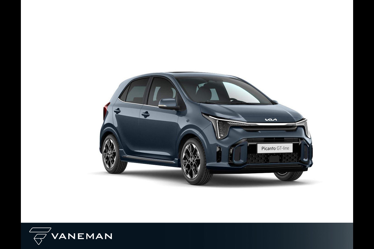 Kia Picanto 1.0 DPI GT-Line | Elektrisch schuif-/kanteldak | Apple Carplay/Android Auto Kia Picanto 1.0 DPI GT-Line | Elektrisch schuif-/kanteldak | Apple Carplay/Android Auto