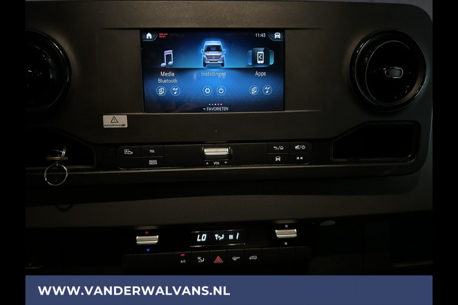 Mercedes-Benz Sprinter 314 CDI Bakwagen 22m3 KUUB Laadklep Zijdeur 1035kg Laadvermogen Euro6 Airco | Camera | Apple Carplay Android Auto, Cruisecontrol,