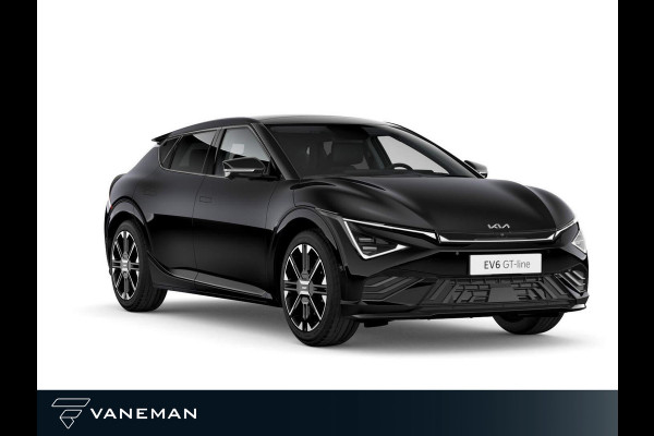 Kia Ev6 GT-Line 84 kWh | Autonomous Emergency Braking | Kunstleder/suede bekleding | Panoramadak