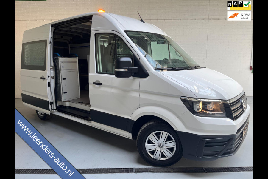 Volkswagen Crafter Werkplaats 35 2.0 TDI 140pk euro6 L3H3 Highline Servicewagen Sortimo Standkachel Victron v230 RIJKLAARPRIJS!