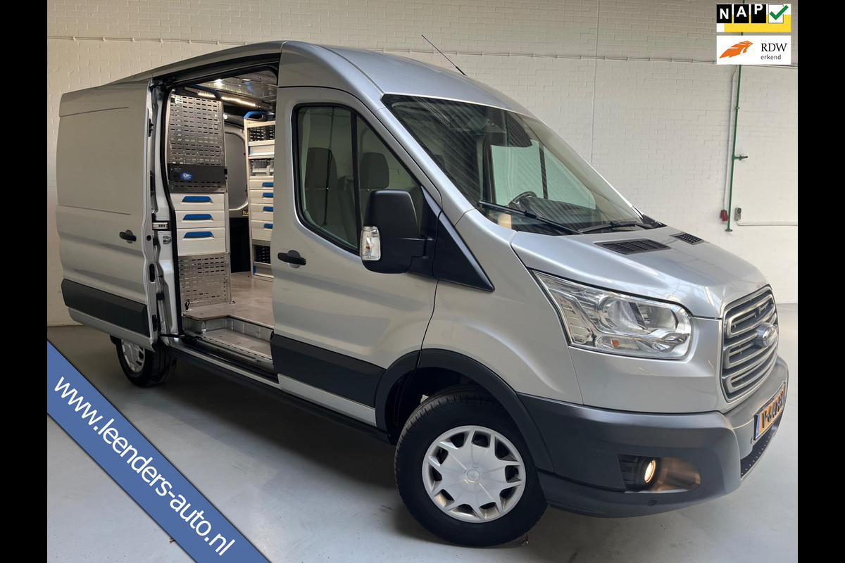 Ford Transit Sortimo Servicewagen 350 2.0 TDCI L2H2 130PK euro6 Trend 3Persoons, Inrichting, Treeplank, Airco, RIJKLAARPRIJS! Ford Transit Sortimo Servicewagen 350 2.0 TDCI L2H2 130PK euro6 Trend 3Persoons, Inrichting, Treeplank, Airco, RIJKLAARPRIJS!