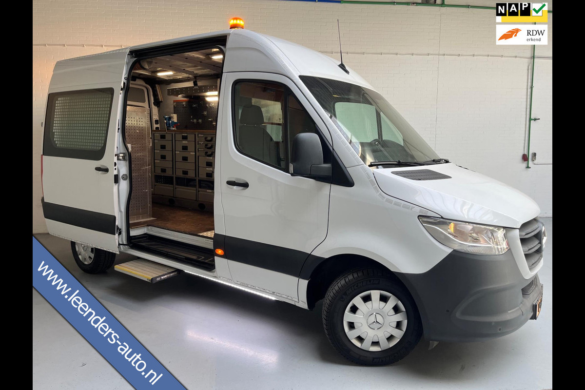 Mercedes-Benz Sprinter SERVICEWAGEN 314 AUTOMAAT 2.2 CDI 140PK L2H2 EURO6 ECC M-BUX INRICHTING TREKHAAK TREEPLANK RIJKLAARPRIJS Mercedes-Benz Sprinter SERVICEWAGEN 314 AUTOMAAT 2.2 CDI 140PK L2H2 EURO6 ECC M-BUX INRICHTING TREKHAAK TREEPLANK RIJKLAARPRIJS