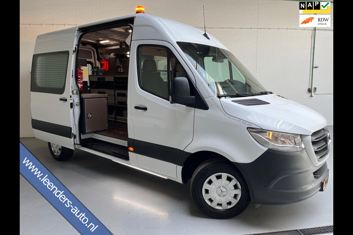 Mercedes-Benz Sprinter Automaat Servicewagen 314 2.2 CDI 140PK L2H2 euro6 BOTT Inrichting Victron V230 Standkachel Trekhaak 2800KG Mercedes-Benz Sprinter Automaat Servicewagen 314 2.2 CDI 140PK L2H2 euro6 BOTT Inrichting Victron V230 Standkachel Trekhaak 2800KG