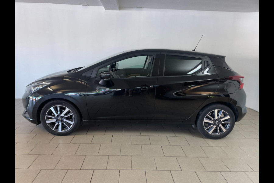 Nissan Micra 0.9 IG-T N-Connecta AIRCO CLIMA CRUISE PDC 5DRS VELGEN ELEK RAMEN CENT VERG SCHERM ZEER NETTE AUTO