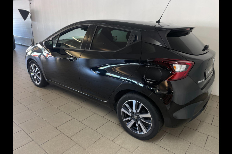 Nissan Micra 0.9 IG-T N-Connecta AIRCO CLIMA CRUISE PDC 5DRS VELGEN ELEK RAMEN CENT VERG SCHERM ZEER NETTE AUTO