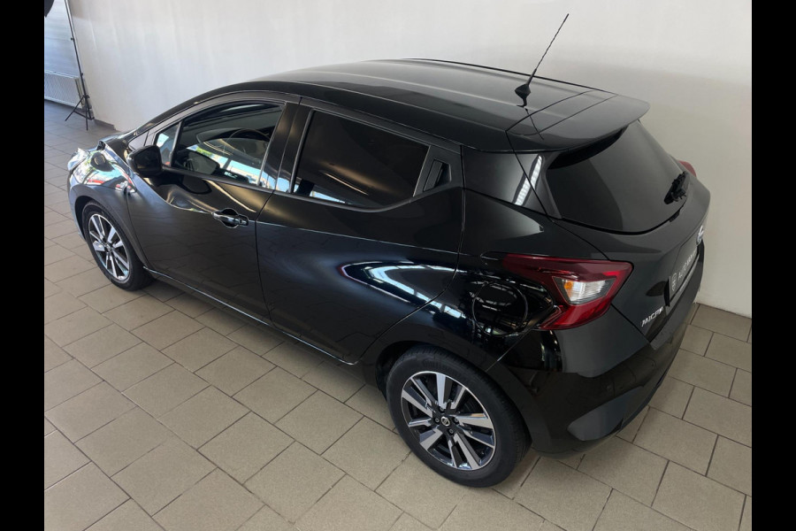 Nissan Micra 0.9 IG-T N-Connecta AIRCO CLIMA CRUISE PDC 5DRS VELGEN ELEK RAMEN CENT VERG SCHERM ZEER NETTE AUTO