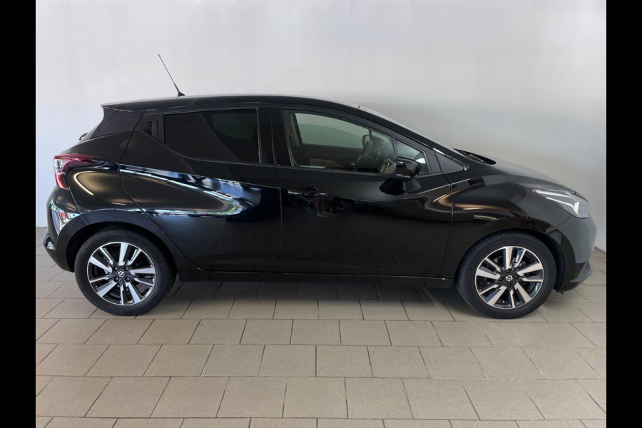 Nissan Micra 0.9 IG-T N-Connecta AIRCO CLIMA CRUISE PDC 5DRS VELGEN ELEK RAMEN CENT VERG SCHERM ZEER NETTE AUTO