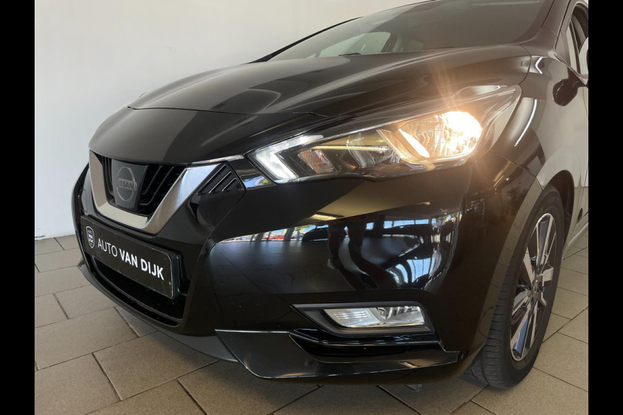Nissan Micra 0.9 IG-T N-Connecta AIRCO CLIMA CRUISE PDC 5DRS VELGEN ELEK RAMEN CENT VERG SCHERM ZEER NETTE AUTO