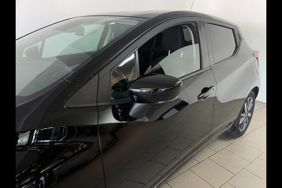 Nissan Micra 0.9 IG-T N-Connecta AIRCO CLIMA CRUISE PDC 5DRS VELGEN ELEK RAMEN CENT VERG SCHERM ZEER NETTE AUTO