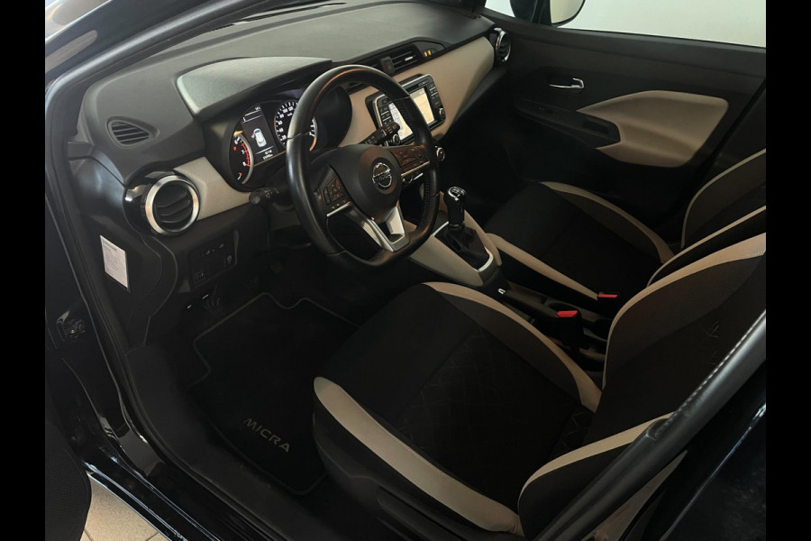 Nissan Micra 0.9 IG-T N-Connecta AIRCO CLIMA CRUISE PDC 5DRS VELGEN ELEK RAMEN CENT VERG SCHERM ZEER NETTE AUTO