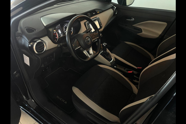Nissan Micra 0.9 IG-T N-Connecta AIRCO CLIMA CRUISE PDC 5DRS VELGEN ELEK RAMEN CENT VERG SCHERM ZEER NETTE AUTO