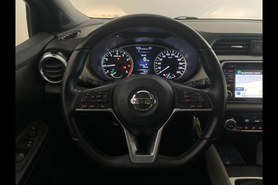 Nissan Micra 0.9 IG-T N-Connecta AIRCO CLIMA CRUISE PDC 5DRS VELGEN ELEK RAMEN CENT VERG SCHERM ZEER NETTE AUTO