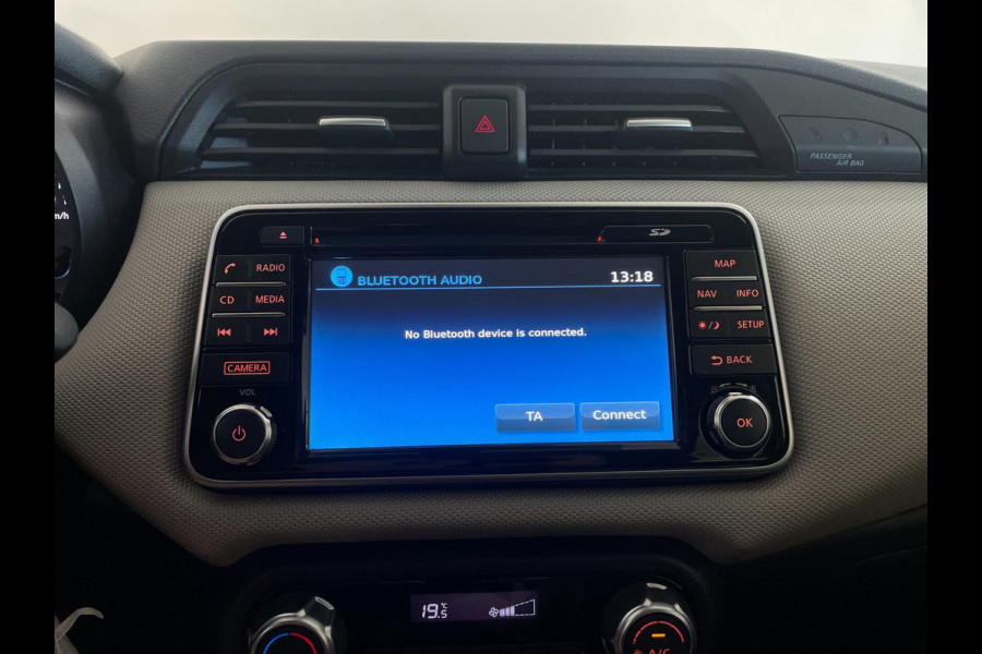 Nissan Micra 0.9 IG-T N-Connecta AIRCO CLIMA CRUISE PDC 5DRS VELGEN ELEK RAMEN CENT VERG SCHERM ZEER NETTE AUTO