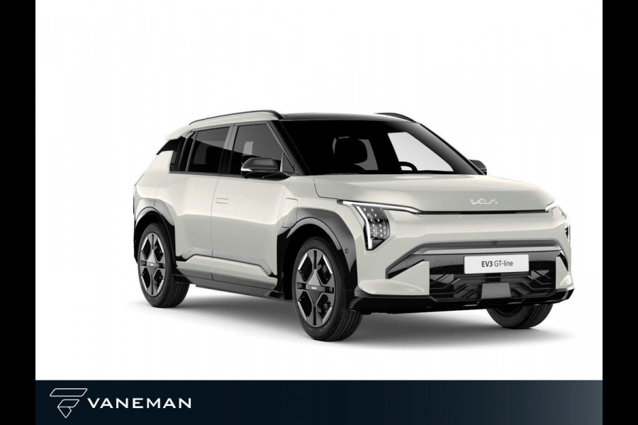 Kia EV3 GT-PlusLine 81.4 kWh | Elektrisch glazen schuif-/kanteldak | Keyless entry