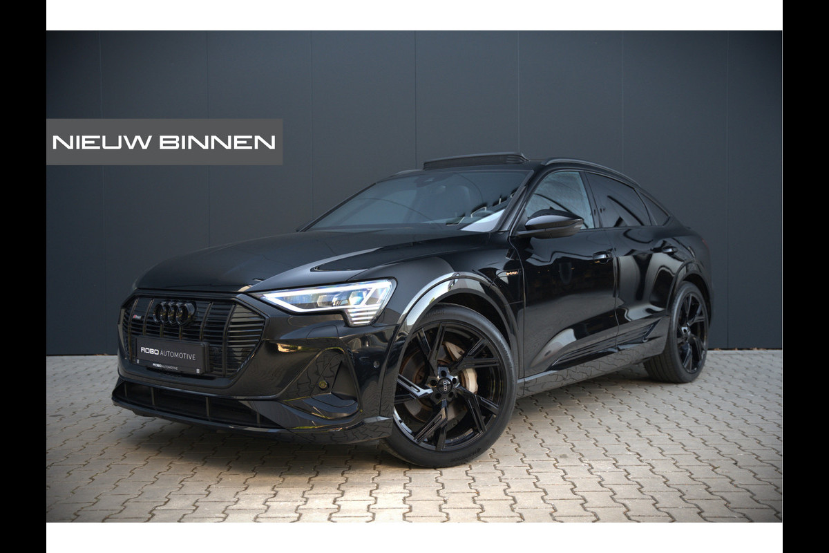 Audi e-tron Sportback 50 quattro S edition 71 kWh | Bang & Olufsen | Panoramadak | S-Line | Keyless | Memory Seats | Stoelverwarming | Ambiance Verlichting | Camera | Adaptive Cruise Control | Leer | Matrix LED | Luchtvering | B&O Audi e-tron Sportback 50 quattro S edition 71 kWh | Bang & Olufsen | Panoramadak | S-Line | Keyless | Memory Seats | Stoelverwarming | Ambiance Verlichting | Camera | Adaptive Cruise Control | Leer | Matrix LED | Luchtvering | B&O