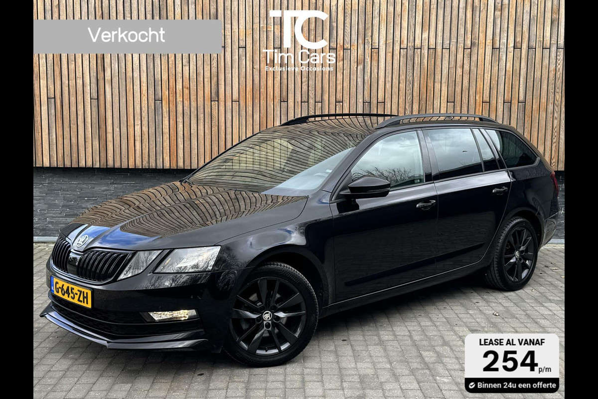 Škoda Octavia Combi 1.5 TSI Greentech Sport Business Automaat | Cruise control | Climate control | Trekhaak | Parkeersensoren achter | Zwart o Škoda Octavia Combi 1.5 TSI Greentech Sport Business Automaat | Cruise control | Climate control | Trekhaak | Parkeersensoren achter | Zwart o