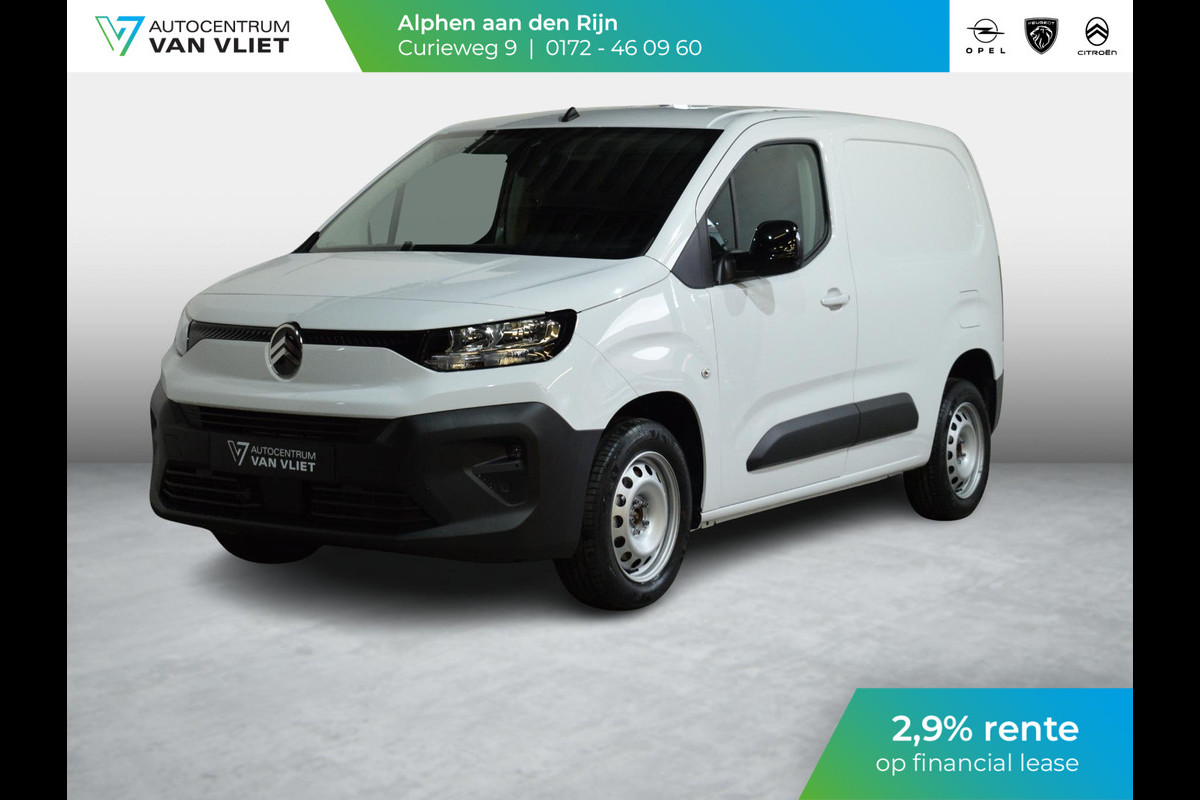 Citroën Berlingo 1.5 BlueHDi 100 S&S L1 | CAMERA | CARPLAY | E.C.C. | CRUISE CONTROL | UIT VOORRAAD LEVERBAAR Citroën Berlingo 1.5 BlueHDi 100 S&S L1 | CAMERA | CARPLAY | E.C.C. | CRUISE CONTROL | UIT VOORRAAD LEVERBAAR