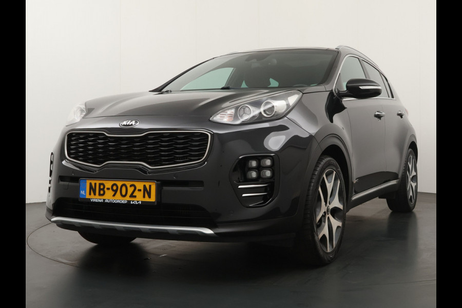 Kia Sportage 1.6 T-GDI 4WD GT-Line Automaat! - Climate Control - Cruise Control - Navigatie - Stoel/Stuur Verwarming - Leder - Lichtmetalen Velgen - Bovag Garantie