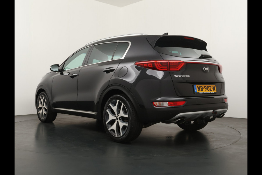 Kia Sportage 1.6 T-GDI 4WD GT-Line Automaat! - Climate Control - Cruise Control - Navigatie - Stoel/Stuur Verwarming - Leder - Lichtmetalen Velgen - Bovag Garantie