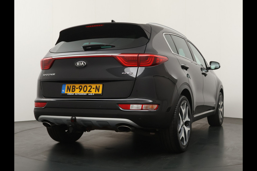 Kia Sportage 1.6 T-GDI 4WD GT-Line Automaat! - Climate Control - Cruise Control - Navigatie - Stoel/Stuur Verwarming - Leder - Lichtmetalen Velgen - Bovag Garantie
