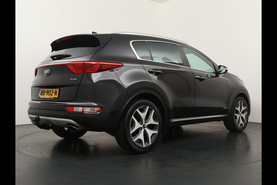 Kia Sportage 1.6 T-GDI 4WD GT-Line Automaat! - Climate Control - Cruise Control - Navigatie - Stoel/Stuur Verwarming - Leder - Lichtmetalen Velgen - Bovag Garantie