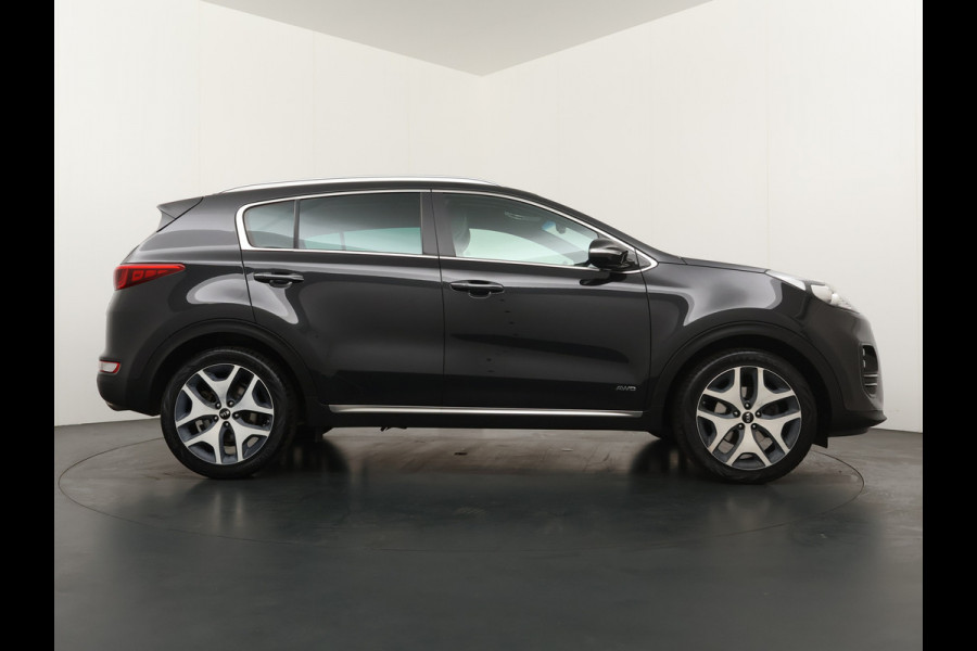 Kia Sportage 1.6 T-GDI 4WD GT-Line Automaat! - Climate Control - Cruise Control - Navigatie - Stoel/Stuur Verwarming - Leder - Lichtmetalen Velgen - Bovag Garantie