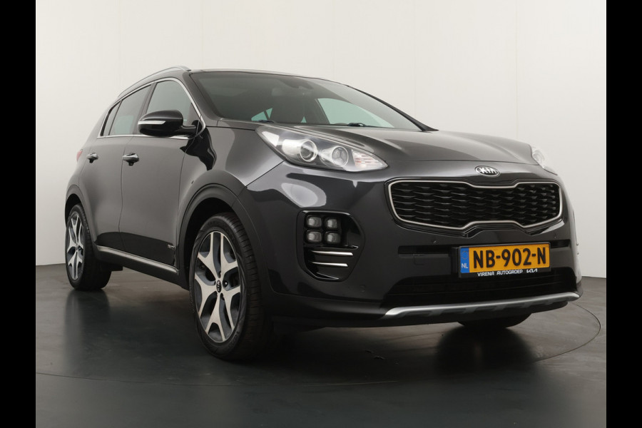Kia Sportage 1.6 T-GDI 4WD GT-Line Automaat! - Climate Control - Cruise Control - Navigatie - Stoel/Stuur Verwarming - Leder - Lichtmetalen Velgen - Bovag Garantie
