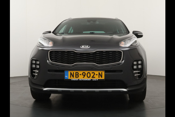Kia Sportage 1.6 T-GDI 4WD GT-Line Automaat! - Climate Control - Cruise Control - Navigatie - Stoel/Stuur Verwarming - Leder - Lichtmetalen Velgen - Bovag Garantie