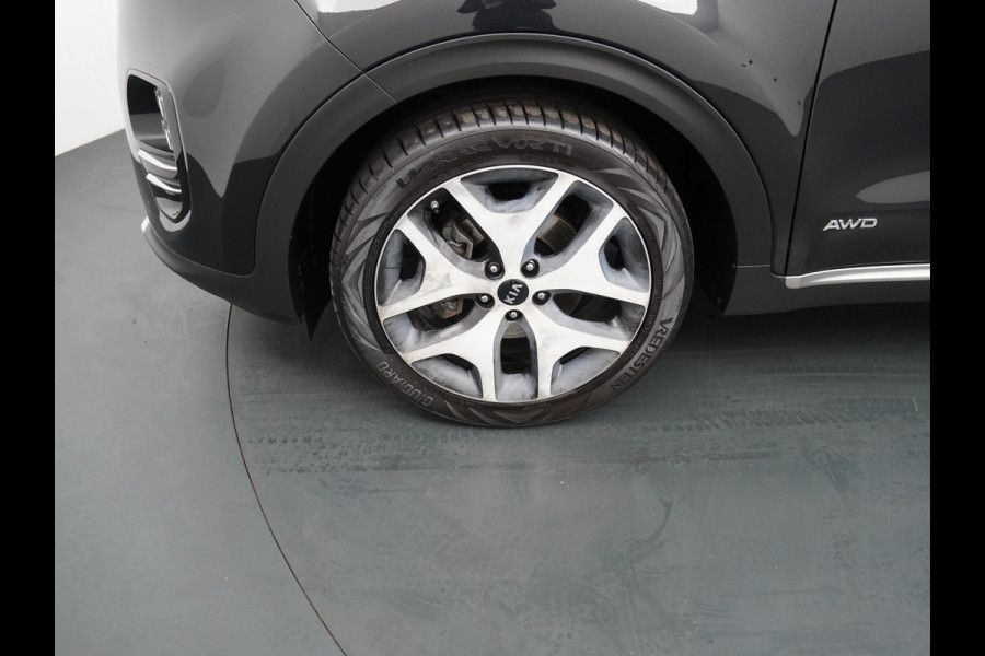 Kia Sportage 1.6 T-GDI 4WD GT-Line Automaat! - Climate Control - Cruise Control - Navigatie - Stoel/Stuur Verwarming - Leder - Lichtmetalen Velgen - Bovag Garantie