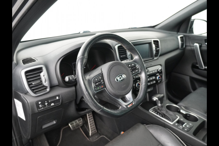 Kia Sportage 1.6 T-GDI 4WD GT-Line Automaat! - Climate Control - Cruise Control - Navigatie - Stoel/Stuur Verwarming - Leder - Lichtmetalen Velgen - Bovag Garantie