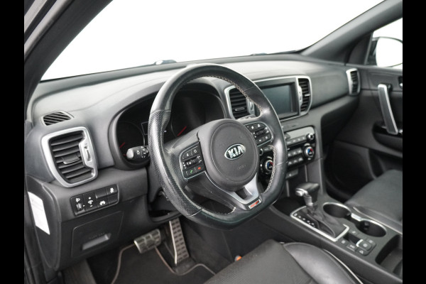 Kia Sportage 1.6 T-GDI 4WD GT-Line Automaat! - Climate Control - Cruise Control - Navigatie - Stoel/Stuur Verwarming - Leder - Lichtmetalen Velgen - Bovag Garantie