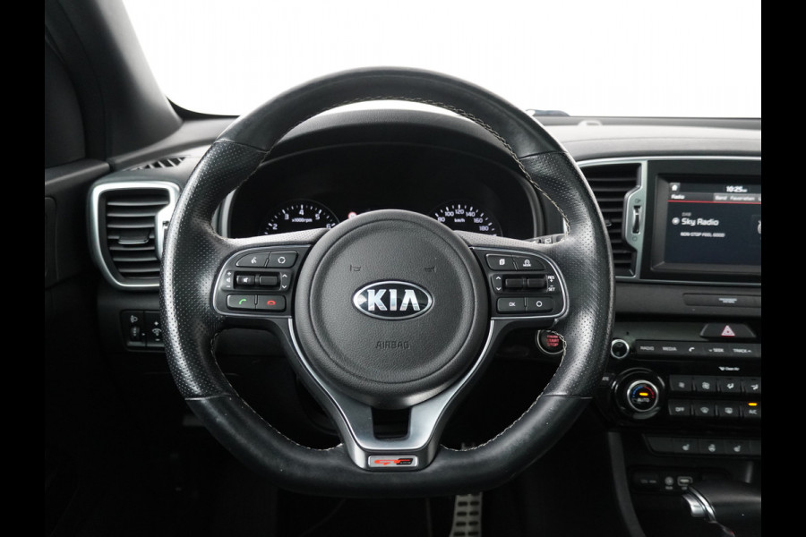 Kia Sportage 1.6 T-GDI 4WD GT-Line Automaat! - Climate Control - Cruise Control - Navigatie - Stoel/Stuur Verwarming - Leder - Lichtmetalen Velgen - Bovag Garantie