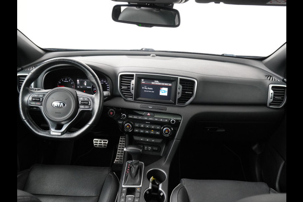 Kia Sportage 1.6 T-GDI 4WD GT-Line Automaat! - Climate Control - Cruise Control - Navigatie - Stoel/Stuur Verwarming - Leder - Lichtmetalen Velgen - Bovag Garantie