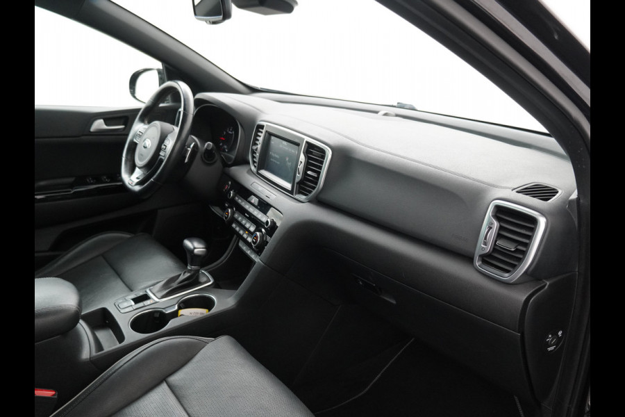 Kia Sportage 1.6 T-GDI 4WD GT-Line Automaat! - Climate Control - Cruise Control - Navigatie - Stoel/Stuur Verwarming - Leder - Lichtmetalen Velgen - Bovag Garantie