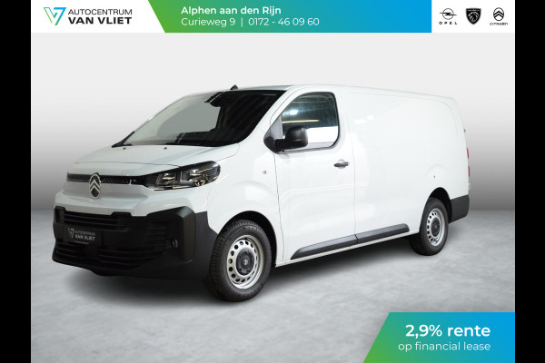 Citroën Jumpy L3 2.0 145PK | LAADRUIMTE BETIMMERING | CAMERA + SENSOREN | NAVIGATIE | CRUISE CONTROL