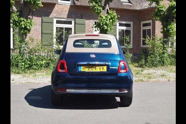 Fiat 500C 1.0 Hybrid Star | Navi | Bluetooth | Leer | Parkeersensoren |