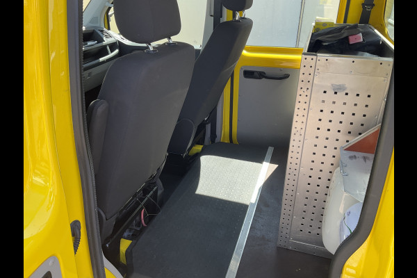 Volkswagen Transporter 2.0 TDI HIAB kraan Kastinrichting Trekhaak Laadkraan Airco Cruise Comfortline DC L2H1 Lang
