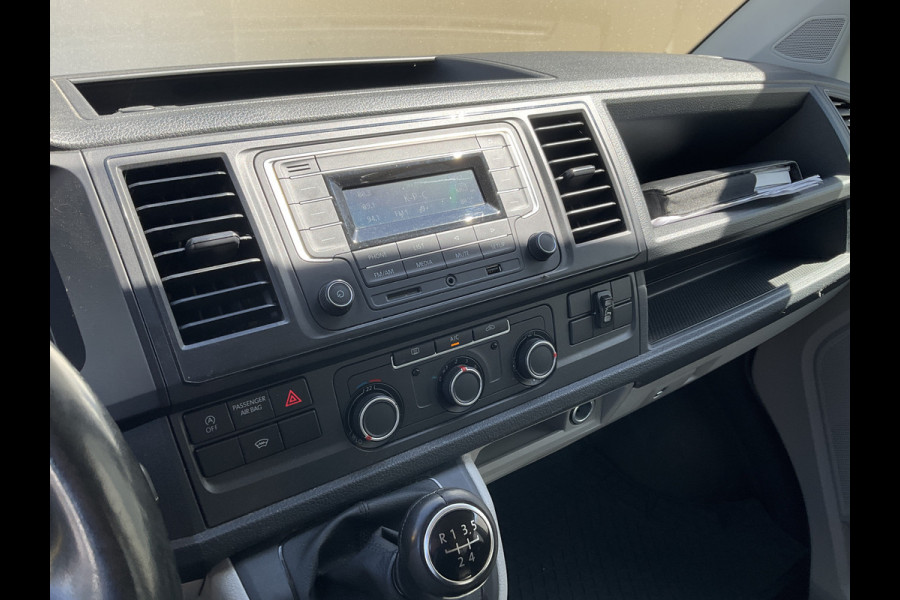 Volkswagen Transporter 2.0 TDI HIAB kraan Kastinrichting Trekhaak Laadkraan Airco Cruise Comfortline DC L2H1 Lang