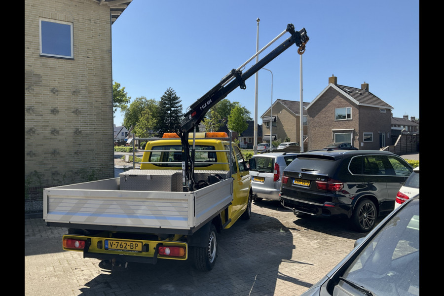 Volkswagen Transporter 2.0 TDI HIAB kraan Kastinrichting Trekhaak Laadkraan Airco Cruise Comfortline DC L2H1 Lang