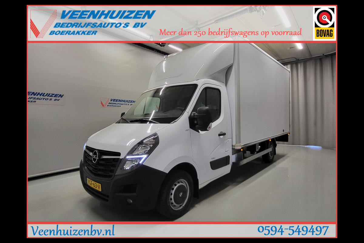 Opel Movano 2.3Turbo 150pk Bakwagen Euro 6! Opel Movano 2.3Turbo 150pk Bakwagen Euro 6!