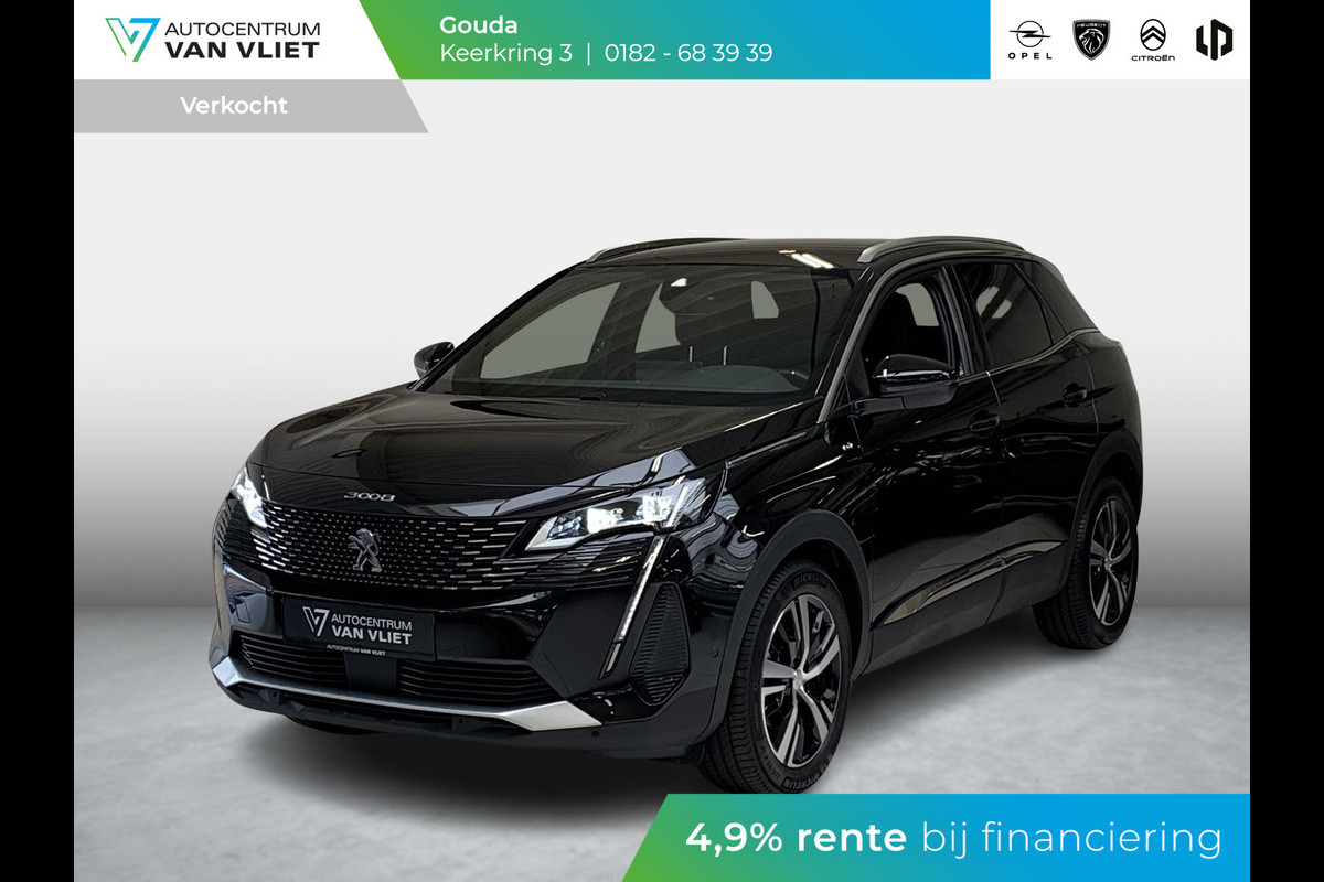 Peugeot 3008 1.2 PureTech GT Automaat | Adaptive Cruise Control | Navigatie | Dode hoek assistentie Peugeot 3008 1.2 PureTech GT Automaat | Adaptive Cruise Control | Navigatie | Dode hoek assistentie