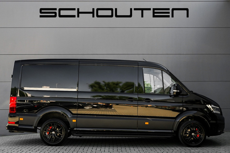 Volkswagen Crafter 35 2.0 TDI L3H2 Black Pack Luxe 19" ACC Dubbel Schuifdeur BPM Vrij Facelift LED