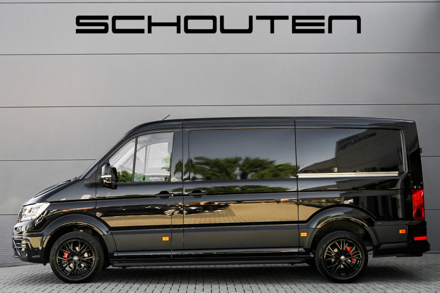 Volkswagen Crafter 35 2.0 TDI L3H2 Black Pack Luxe 19" ACC Dubbel Schuifdeur BPM Vrij Facelift LED