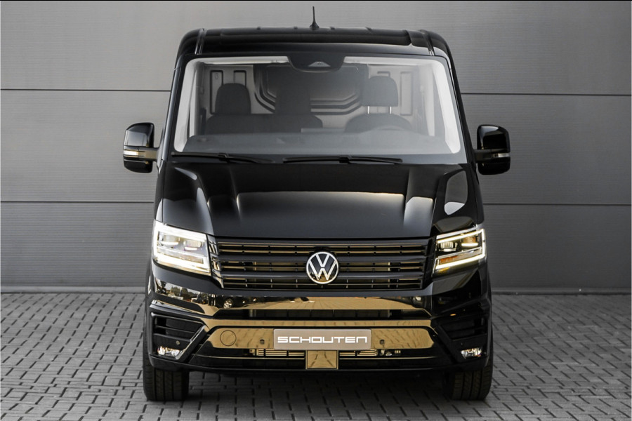 Volkswagen Crafter 35 2.0 TDI L3H2 Black Pack Luxe 19" ACC Dubbel Schuifdeur BPM Vrij Facelift LED