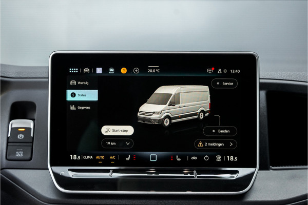 Volkswagen Crafter 35 2.0 TDI L3H2 Black Pack Luxe 19" ACC Dubbel Schuifdeur BPM Vrij Facelift LED
